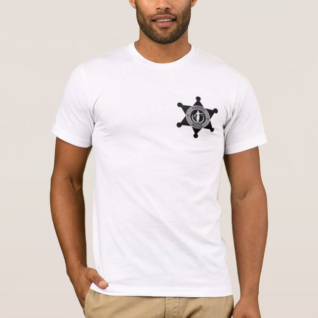 Camiseta Policía de las karmas (Anverso)