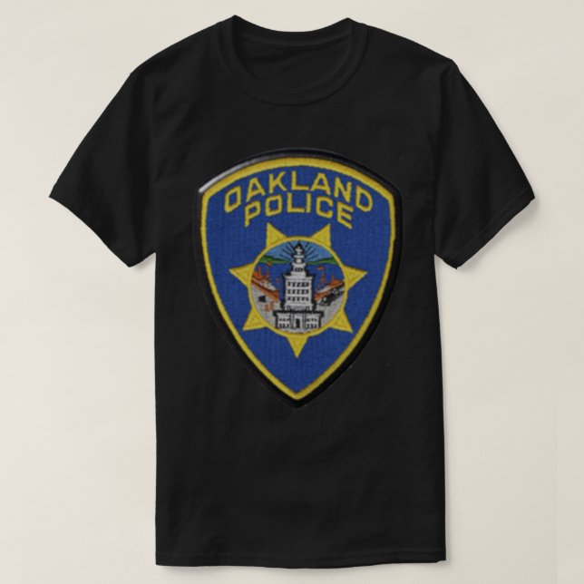 Camiseta Policía de Oakland (Diseño del anverso)