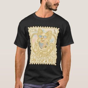 Camiseta policía de Papillion con gesto de victoria