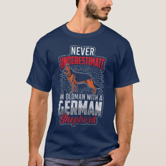 Camiseta Policía de perros de protección de pastores aleman