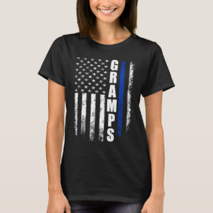 Camiseta Policía de policía agarra Día de Padre de Bandera