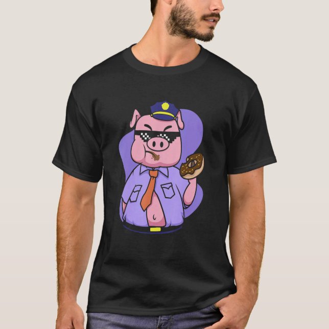 Camiseta Policía de policía de EE.UU. (Anverso)
