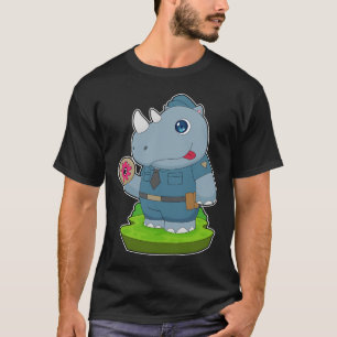 Camiseta Policía de Rhino Cop Donut
