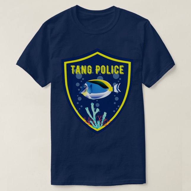 Camiseta Policía de Tang (Diseño del anverso)