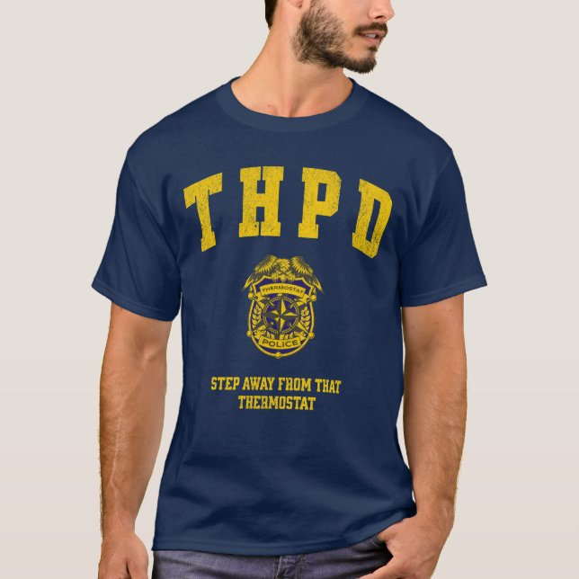 Camiseta Policía de Termostato (Anverso)