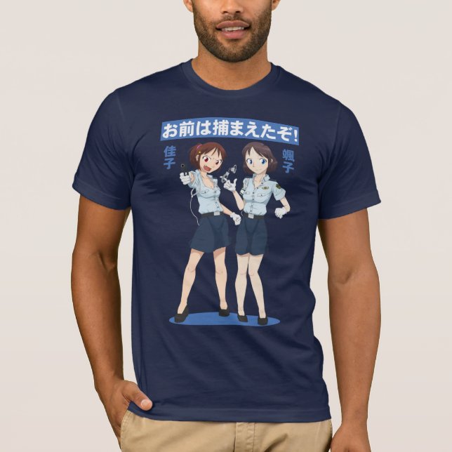 Camiseta Policía de Tokio (Anverso)