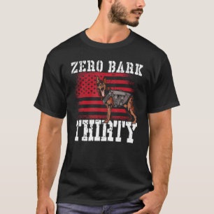 Camiseta Policía de Unidad de Cero Bark 30 K9
