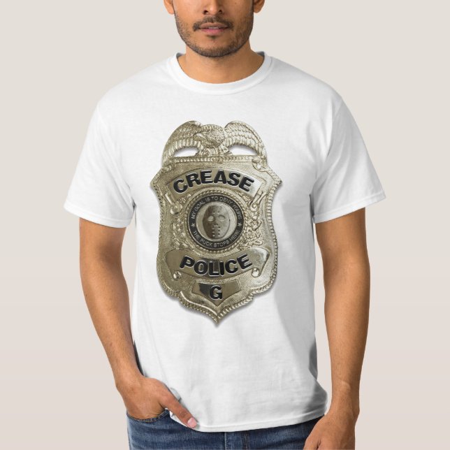 Camiseta Policía del pliegue (portero del hockey) (Anverso)