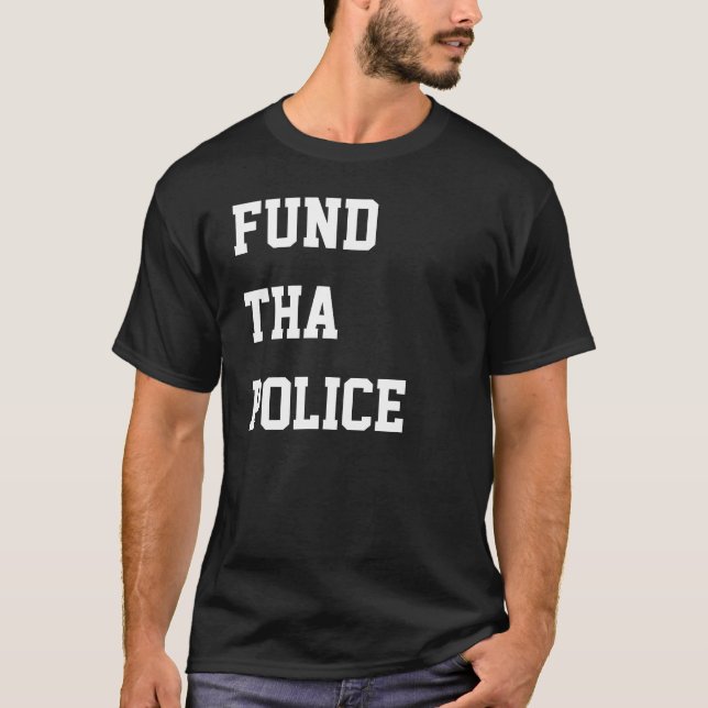 Camiseta Policía del tha del fondo (Anverso)