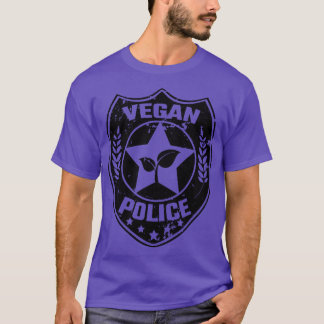 Camiseta Policía del Vegan
