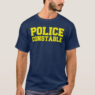 Camiseta Policía ejerce presión policial