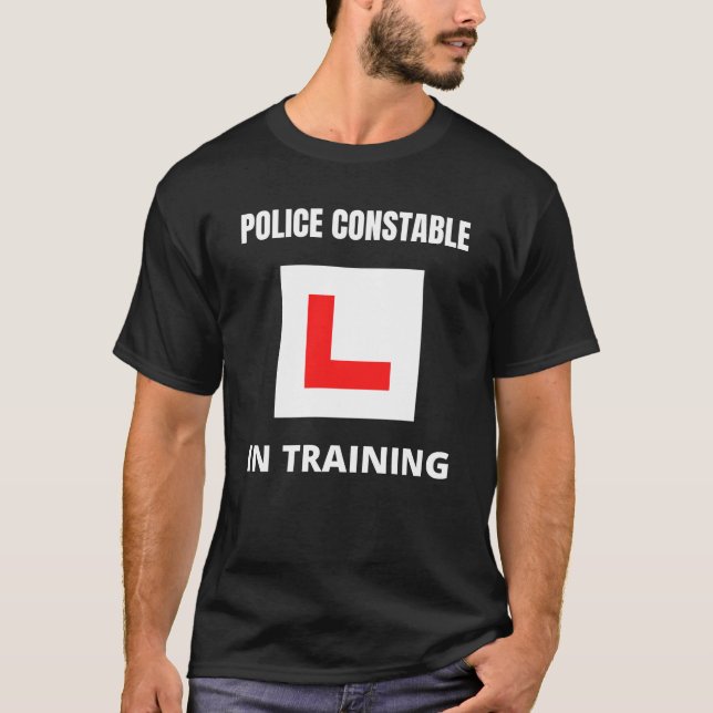 Camiseta Policía en entrenamiento (Anverso)