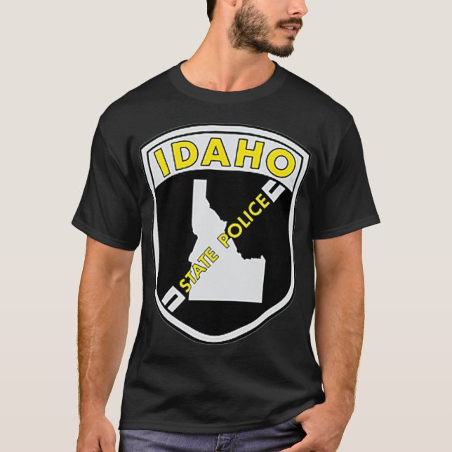 Camiseta Policía Estatal de Idaho (Anverso)