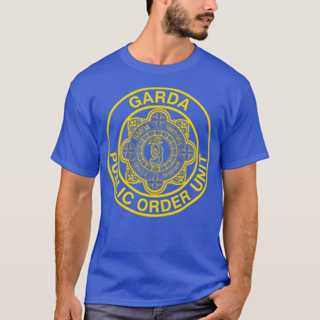 Camiseta Policía irlandesa Garda Orden público SWAT (Anverso)