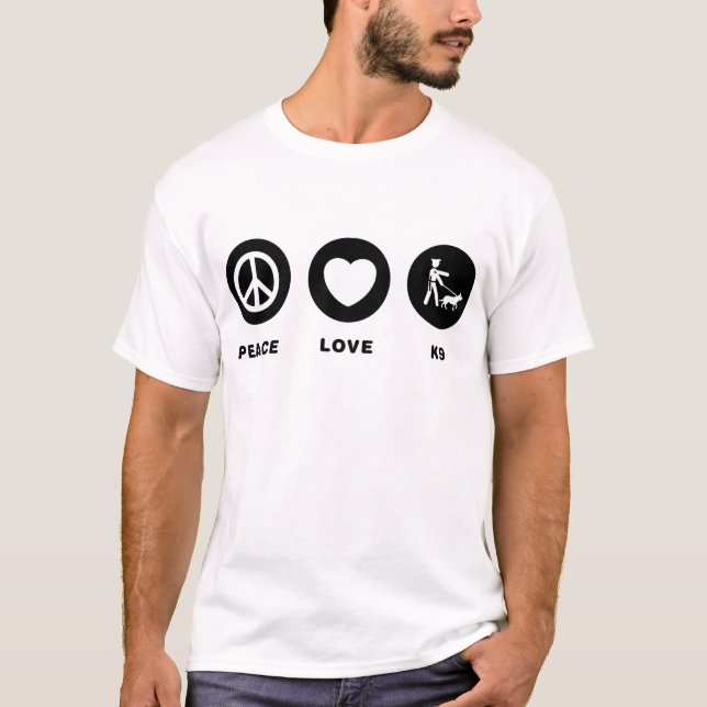 Camiseta Policía K9 (Anverso)