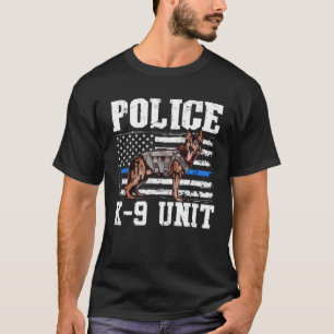 Camiseta Policía K9 Unidad Policía Pastora Alemana Perro Es