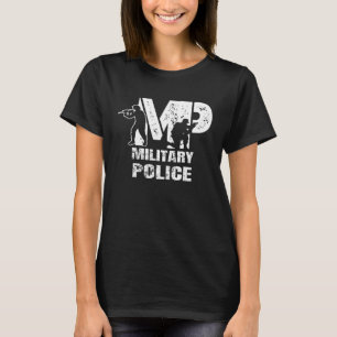 Camiseta Policía Militar MP Veterano Soldado Retirado