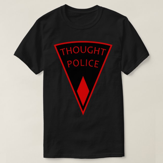 Camiseta Policía pensante (Diseño del anverso)