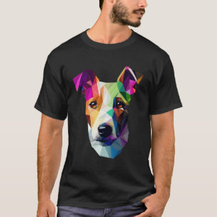 Camiseta Poligon Resumen Jack Geométrico Russell Poly Art
