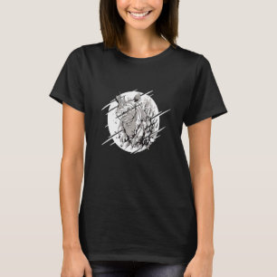 Camiseta Polígono de animales salvajes Rinoceronte