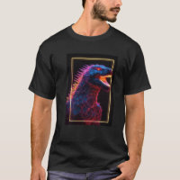 Polígonos de Neon Godzilla