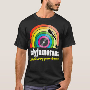 Camiseta Políjamoroso escucho cada género musical