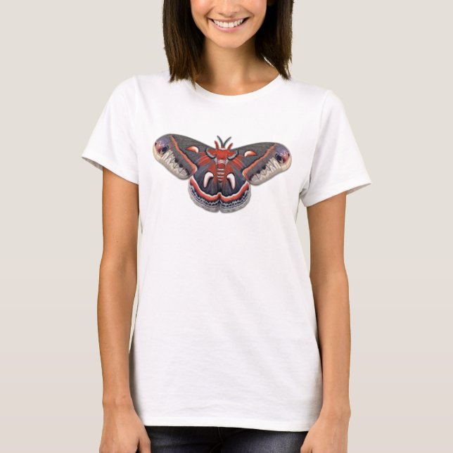 Camiseta Polilla de Cecropia de Missouri (Anverso)