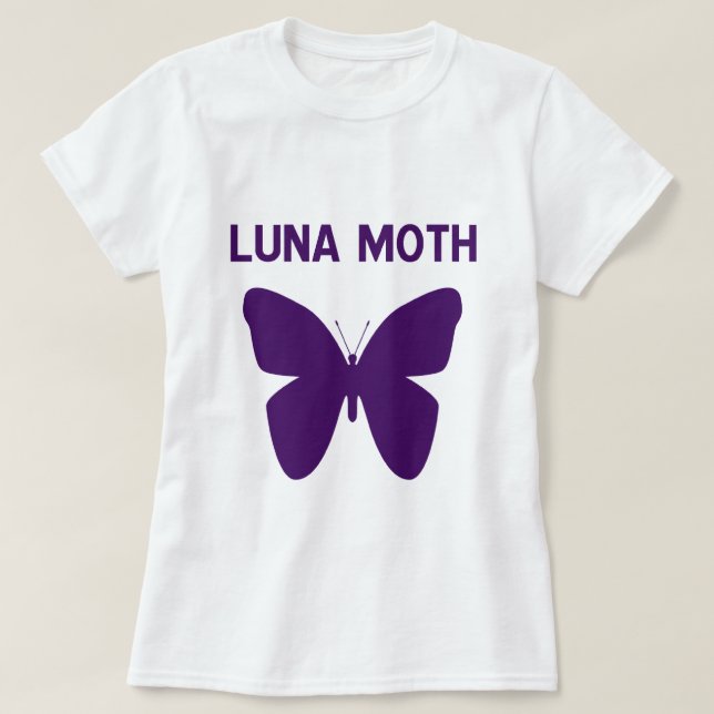 Camiseta Polilla de Luna (Diseño del anverso)