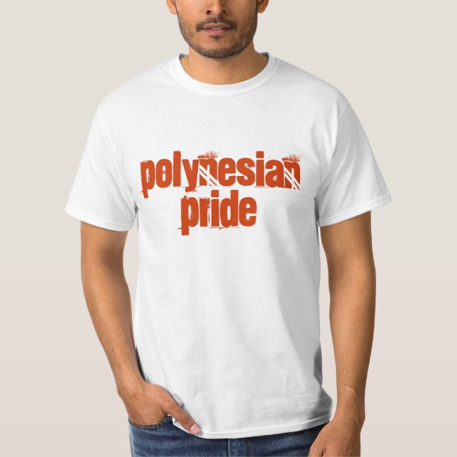 Camiseta polinesia del orgullo (Anverso)