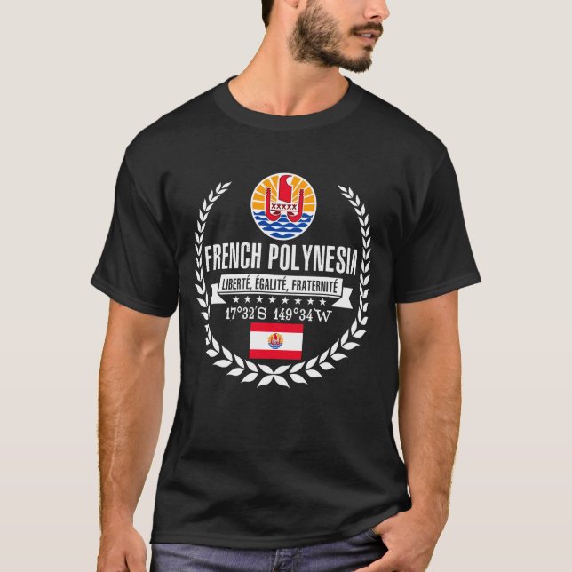 Camiseta Polinesia francesa (Anverso)