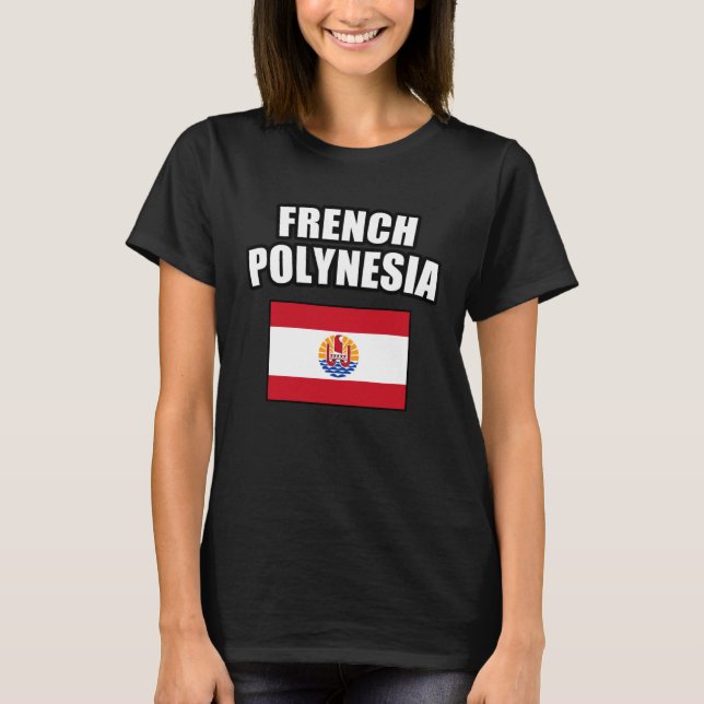 Camiseta Polinesia Francesa (Anverso)