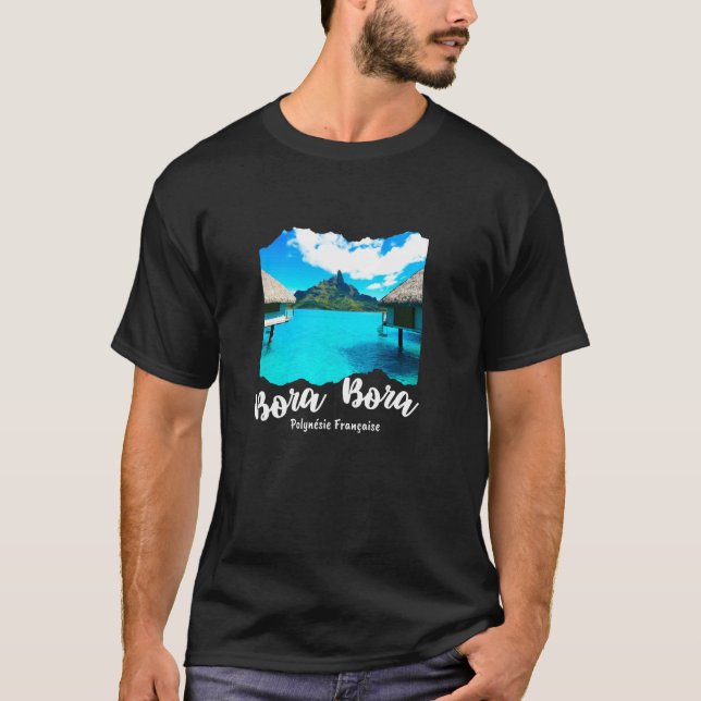 Camiseta Polinesia Francesa Bora Bora (Anverso)