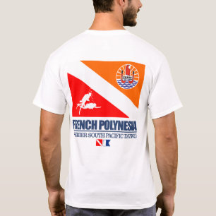 Camiseta Polinesia Francesa de buceo (sq.)