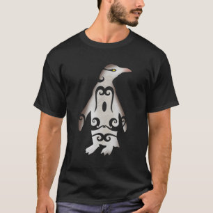 Camiseta Polinesia Maori Hoiho Tatuaje Tribal Pingüino Nuev