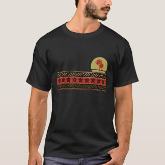 Camiseta Polinesia neozelandesa maorí con tortuga marina ha