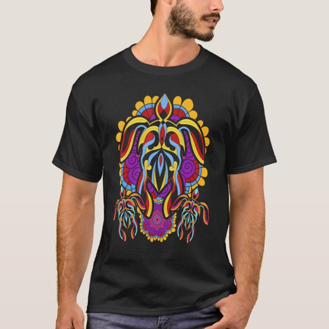 Camiseta Polinesia Tattoo Ocean Animal Maori Mar Hawai (Anverso)