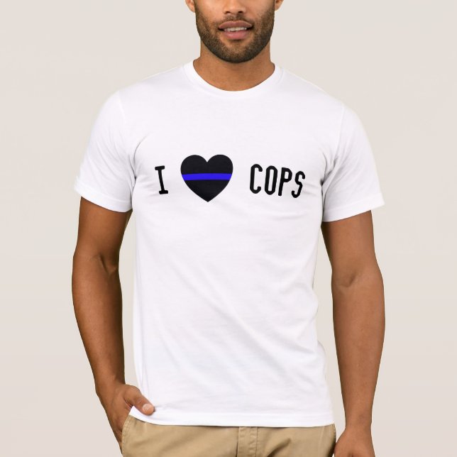 CAMISETA POLIS DEL "CORAZÓN I" (Anverso)