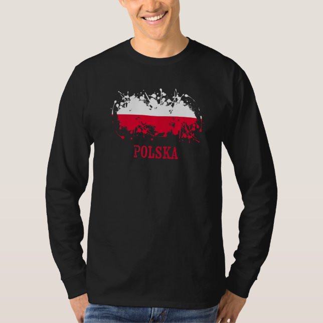 Camiseta Polish enthusiasts for Polska and Poland (Anverso)