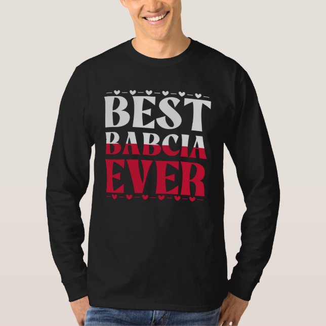 Camiseta Polish Grandma Best Polish Grandma Ever Polish Bab (Anverso)