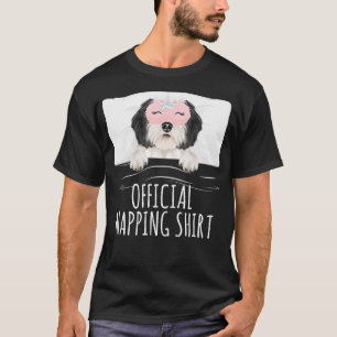 Camiseta Polish Lowland Sheepdog Unicorn Sleep Mask Officia