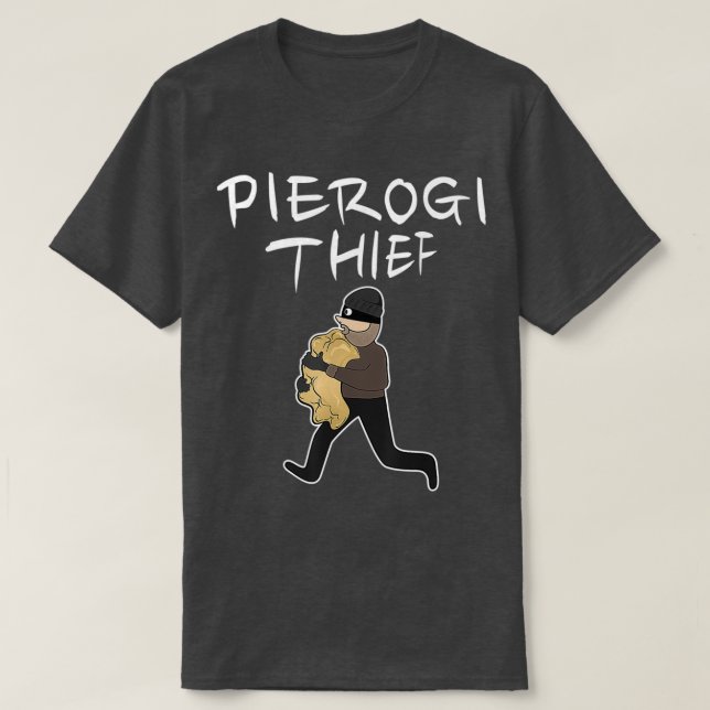 Camiseta Polish Pierogi Thief Funny Art Dumplings (Diseño del anverso)