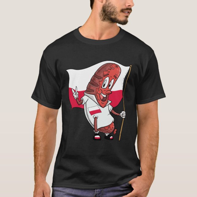 Camiseta Polish pork roast sausage (Anverso)