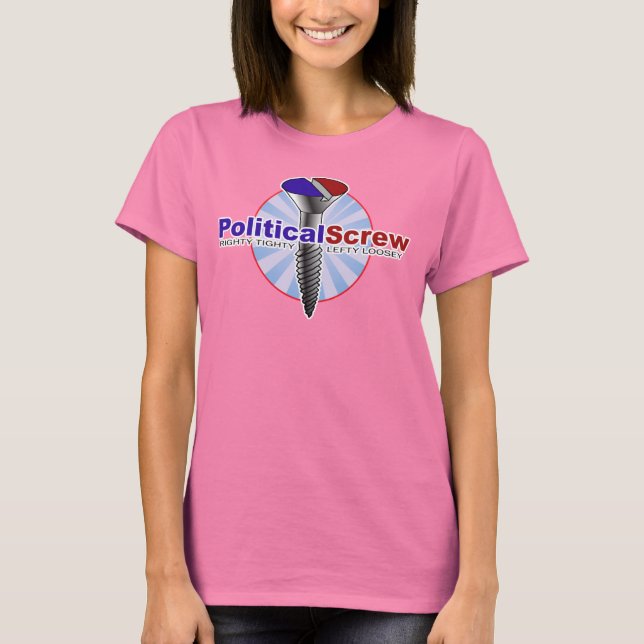 Camiseta política de las damas (Anverso)