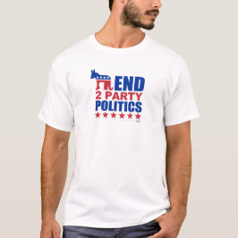 Camiseta Política de partidos del final dos