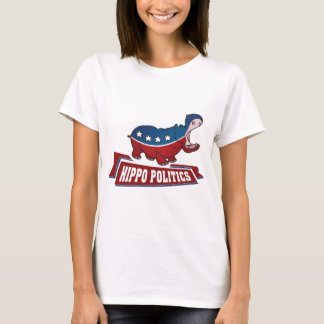 Camiseta Política del hipopótamo