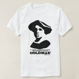 Camiseta Política Emma Goldman Voto Votantes Anarquía Cita