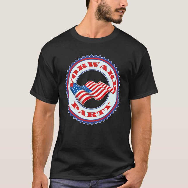 Camiseta Política Fiesta De Avanzada En Estados Unidos Un N (Anverso)