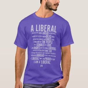 Camiseta Política liberal para la elección estadounidense p