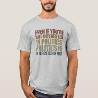Camiseta Política mundial inevitable