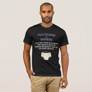 Camiseta Política Políticos Como Los Diálogos Necesitan Cam